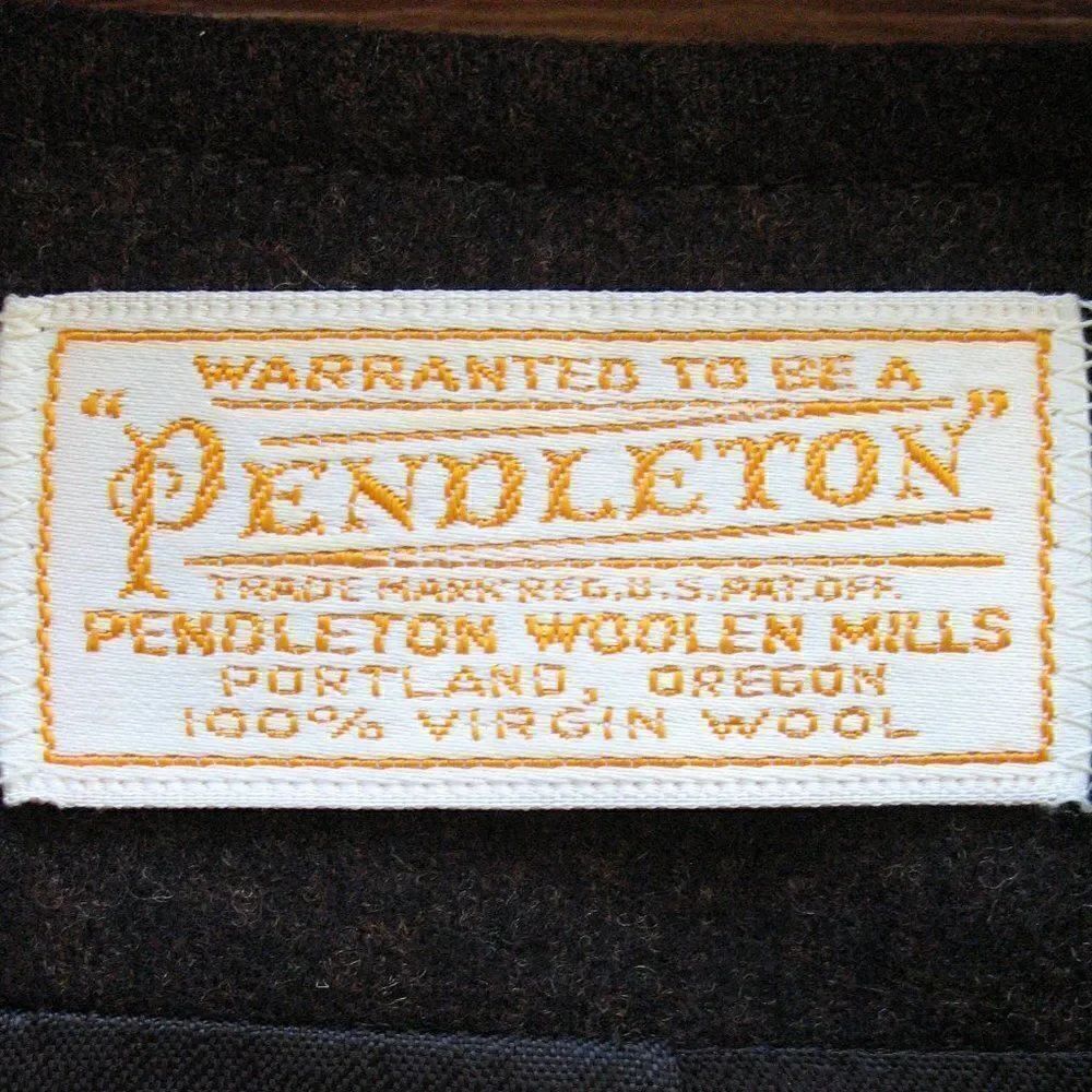 Vintage 50's Pendleton Brown Jacket - Picture 8 of 8